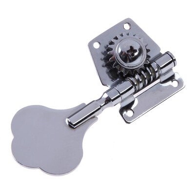New 4Pcs Bass Machine Heads (2L + 2R) ,Open Tuning Key Pegs