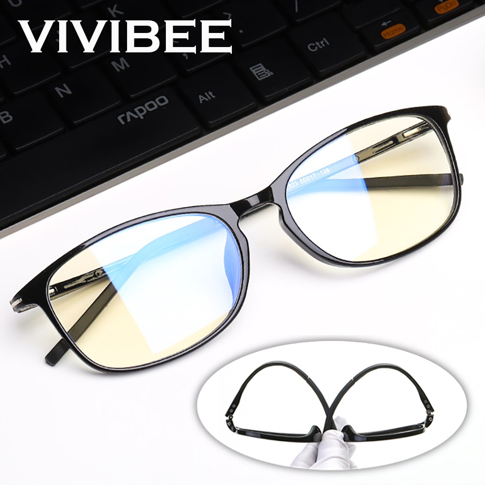 VIVIBEE Anti Blue Light Glasses Men Bluelight Radiation Wome