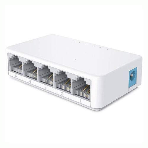 S105C Mini 5 Port 10/100Mbps LAN Hub Desktop Ethernet Netwo