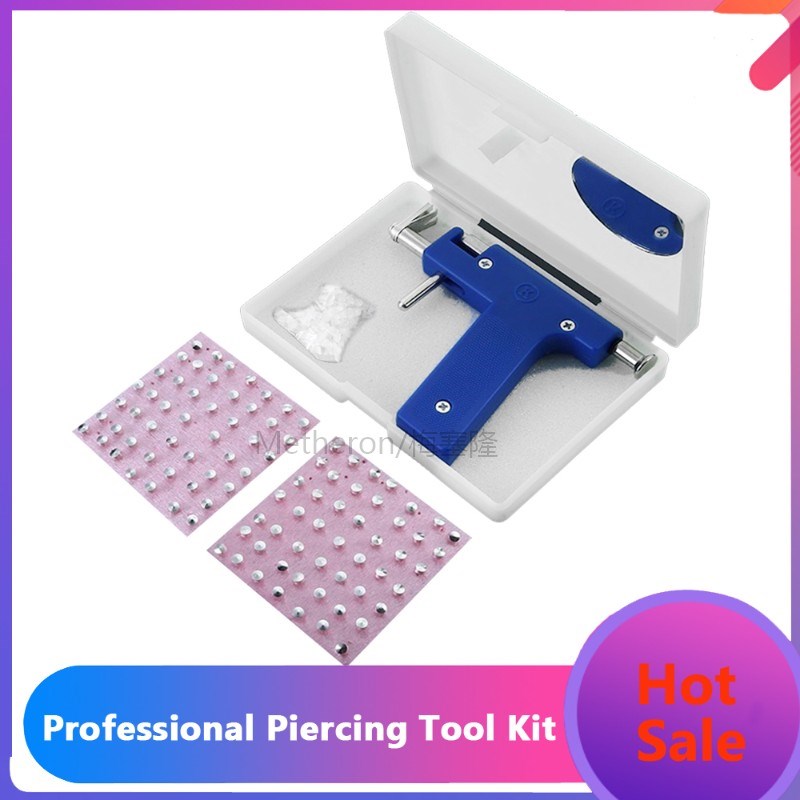 Stainless Steel Body Piercing Tool Kit Professional Ear Nose