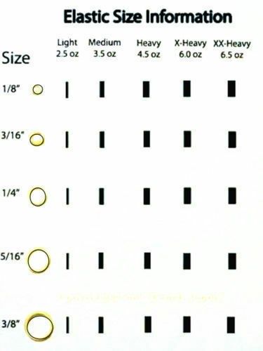 5oz 1/4 dental elastics bands rubber colorful ligatures p