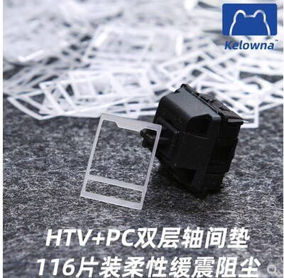 1 pack Kelowna clear MX switch film for mechanical keyboard