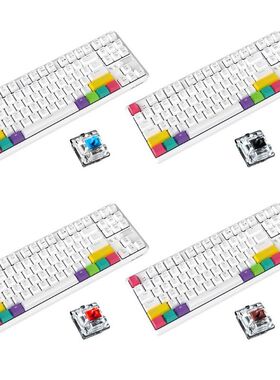 87 Keys Bluetooth Wireless Mechanical Keyboard for  K870T wi