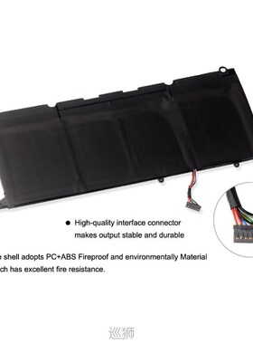 90V7W JHXPY JD25G 090V7W Laptop Battery For Dell XPS 13 9343