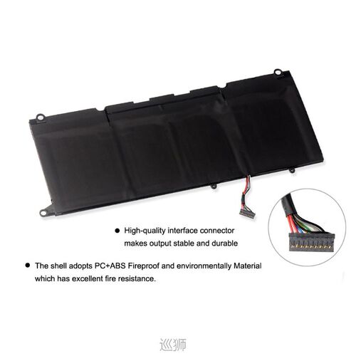 90V7W JHXPY JD25G 090V7W Laptop Battery For Dell XPS 13 9343