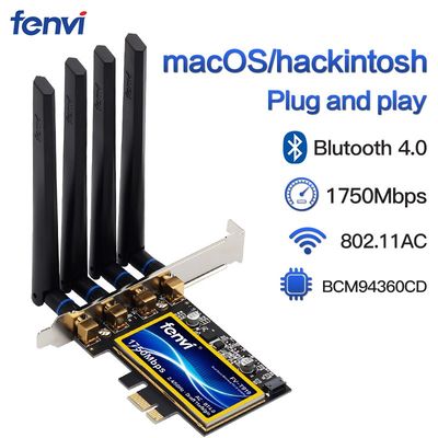 T919 1750Mbps PCIe Desktop Wifi Card BCM94360CD  macOS Hacki