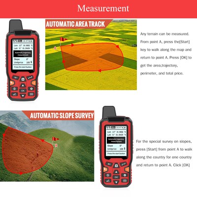 2020 New TOP ZL-180 Handheld GPS Acre Meter High-Precision L