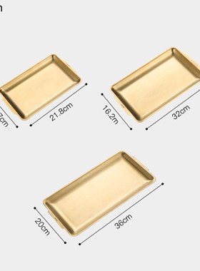 Stainless Steel Trays Decorative Metal Serving Tray Restaura