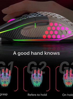 8 Buttons Wireless LED Backlit USB Optical Ergonomic Gaming