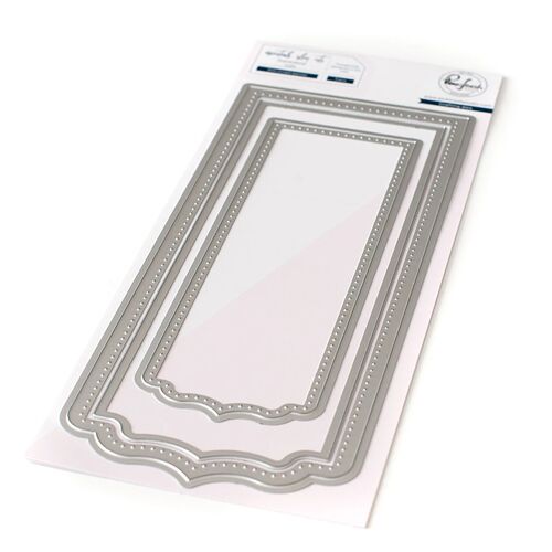 Metal cutting dies Large label mold Scrapbook paper craft kn