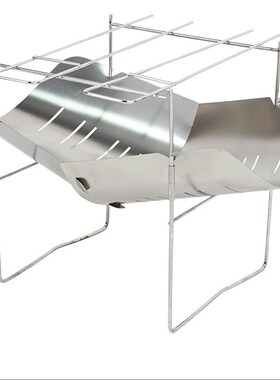 Stove-Burner Charcoal-Stove Wood Folding-Alloy Outdoor Ultra