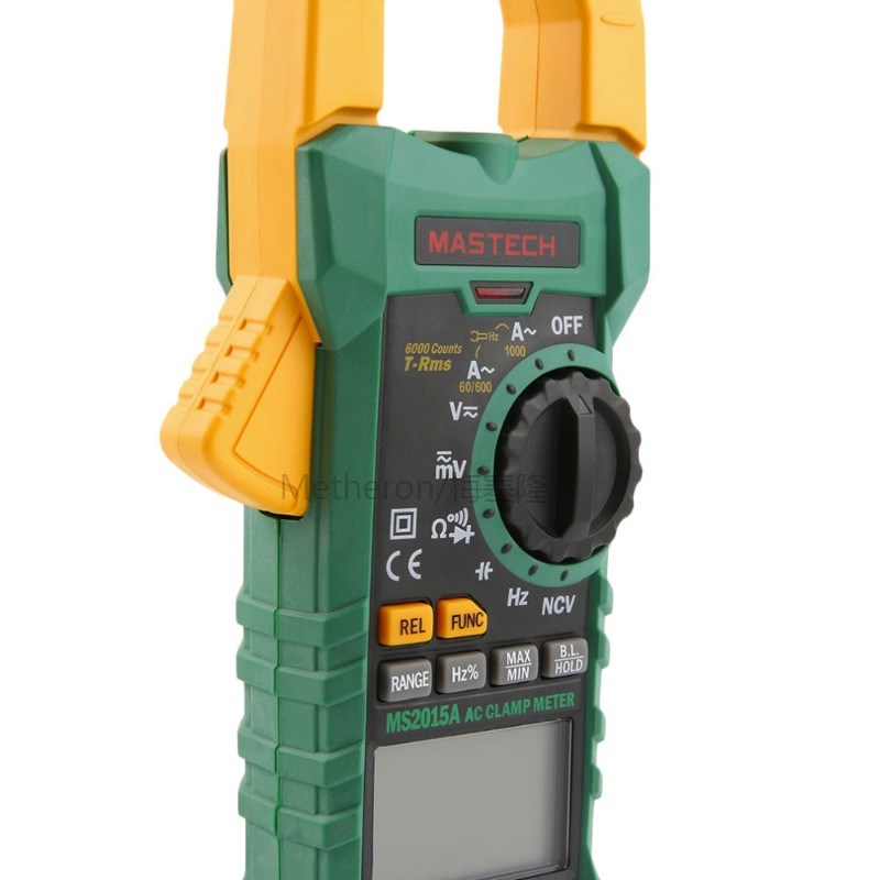 MASTECH AC DC Voltage Digital Clamp Meter Multimeter 1000A 6