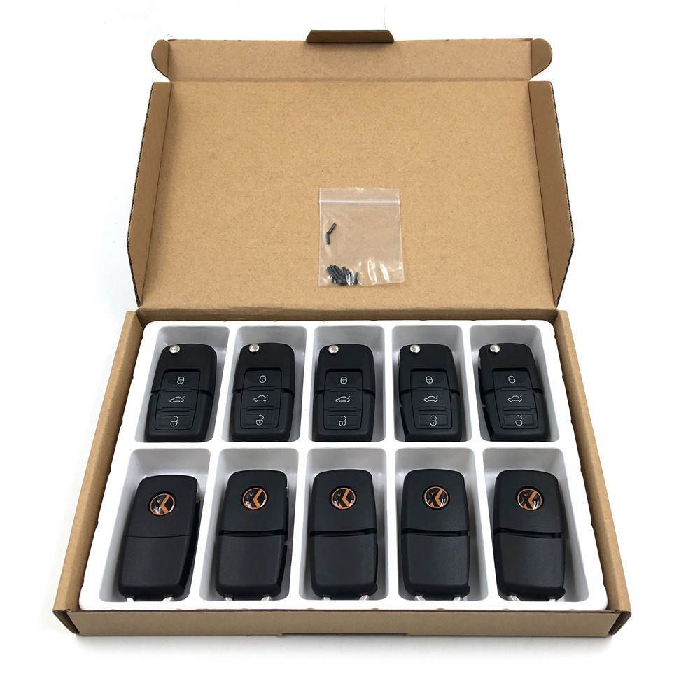 5pcs Xhorse XKB501EN Universal Remote Key B5 Type 3 Buttons