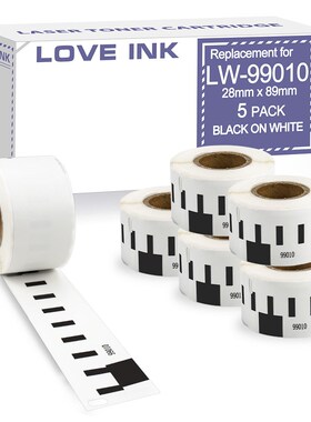 5 Roll  DYMO 99010 Labels Thermal Paper Label Maker  DYMO La