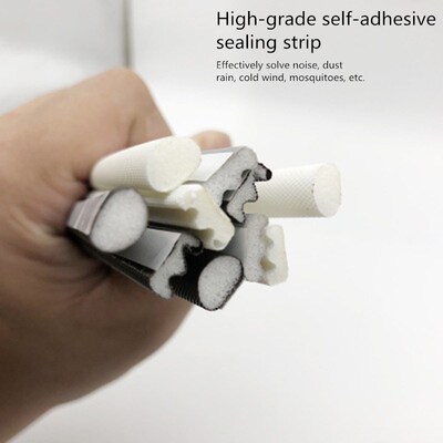 5M Self Adhesive Door Window Sealing Strip Soundproof Foam S