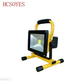 1pcs 10w led flood lighting rechargeable Led emergency lamp