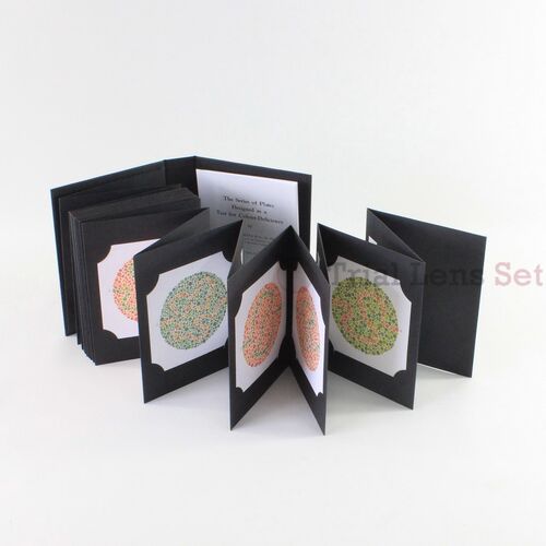 New 2019 Ishihara Book 38 Plates  Optometry Color Blindness