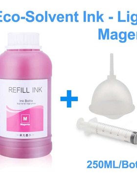 250ml/Bottle Eco-Solvent Ink For Epson L210 L355 L366 L382 L