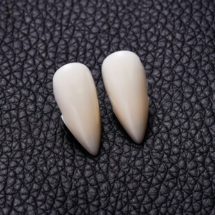 Halloween dentures vampire teeth zombie teeth white tiger