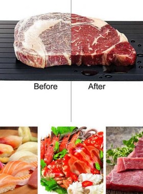 Defrosting Tray Thaw Frozen Food Meat Fruit Quick Defro