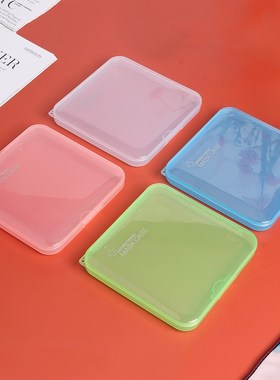 Portable Dustproof Face Mask Storage Holder Box Transparent