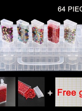 Plastic Container Storage Box Diamond Painting Accessories