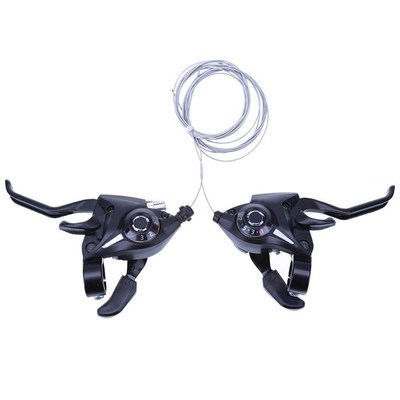 2 Bike Gear Shifters Set MTB Bicycle Gear Shifter/brake Leve