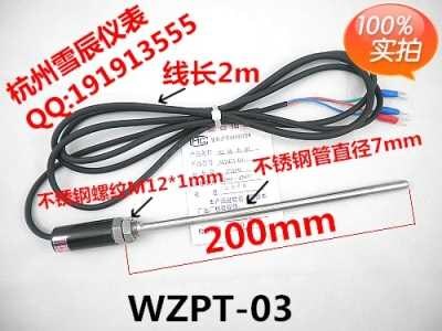 PT100 temperature sensor probe type thermal resistance wate