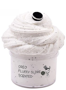 60ml/120ml Slime Fluffy Lizun DIY Kit Modeling Clay Light Pl