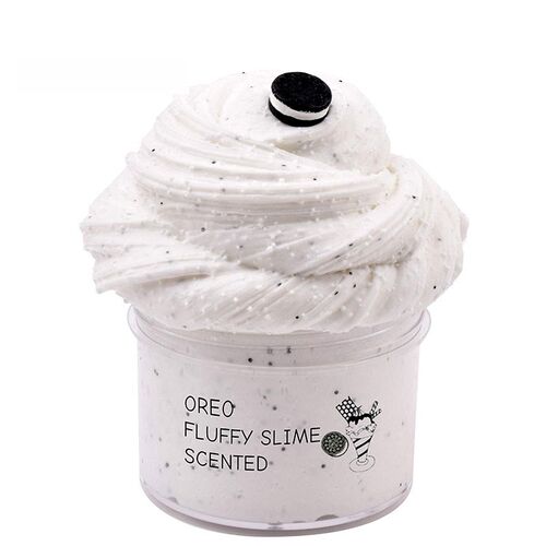 60ml/120ml Slime Fluffy Lizun DIY Kit Modeling Clay Light Pl