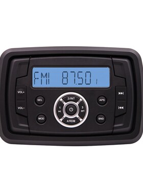 Waterproof Marine Boat Bluetooth Radio Stereo Sound System D