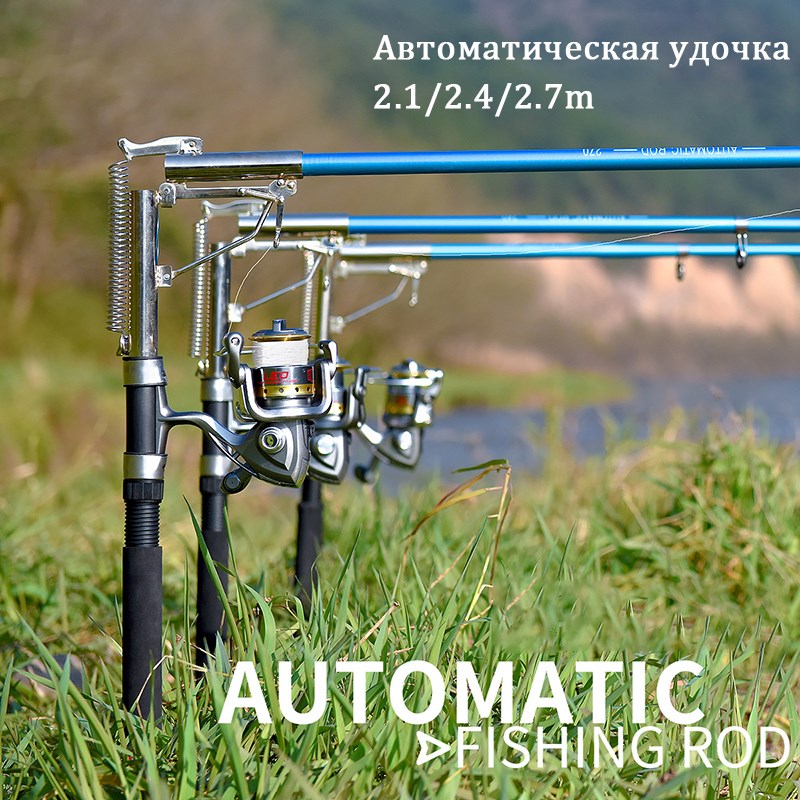 Automatic Fishing Rod 1.8-2.7M Sea River Fishing elescopic R