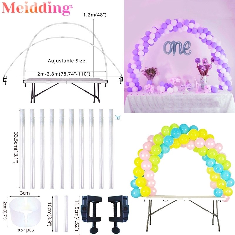 Wedding Balloon Arch Kit Table Arch Ballon Stand Column