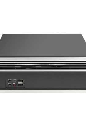 Itx Case Brushed Aluminum Panel Portable Mini Computer Case