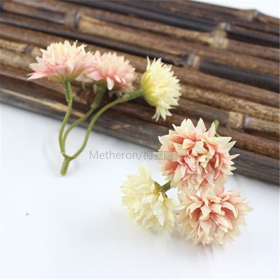 1 piece retro silk carnation cheap artificial flower suitabl