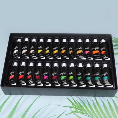 48 Colors 22ml DIY Acrylic Pigment Painting Drawing Accessor