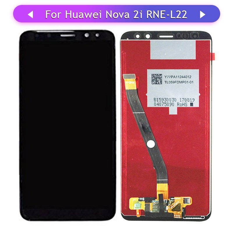 for huawei nova 2i ren-l22 rne-l02 full lcd display touch sc