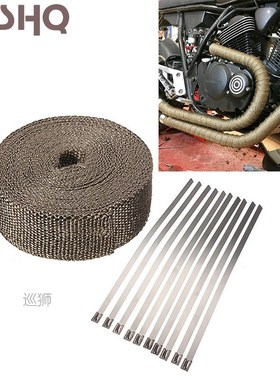 Motorcycle Exhaust Pipe Thermal Tape For yamaha bws 125 pw50