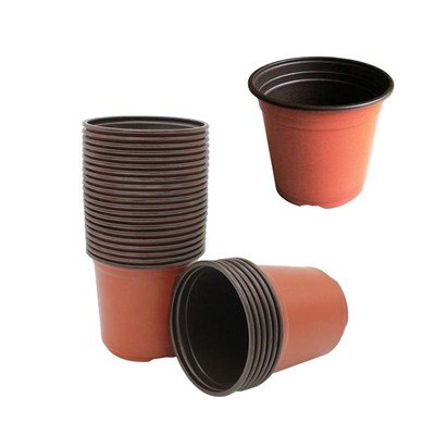 10PCS Plastic Nursery Pot Plant Flower Seedlings Pots Lightw