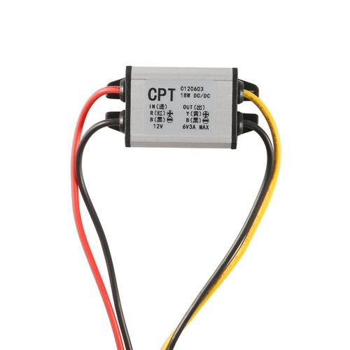 Car Power Buck Converter Voltage Regulator 12 V to 6 V 3A 18
