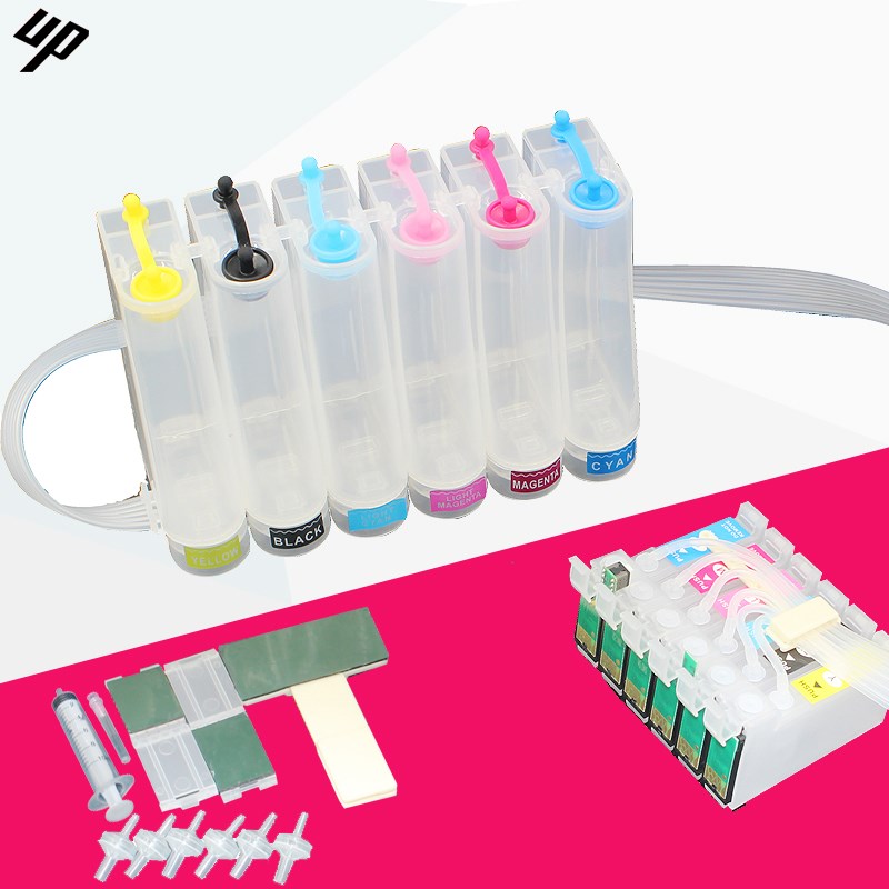 T0781 CISS Ink Sply System For Epson R260 R280 R380 RX580 RX