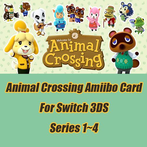 Lolly Animal Crossing Amiibo New Horizons Game Card For NS