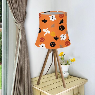 Happy Halloween Design Cloth European Style Lamp Shade for T