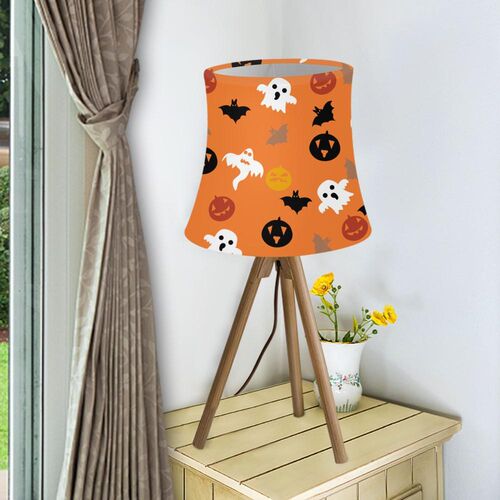 Happy Halloween Design Cloth European Style Lamp Shade for T
