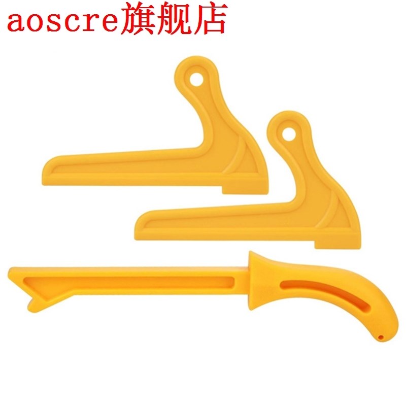 3Pcs Push Stick T1 2Pcs V-Type T2 Hand Protection Sawdust Wo