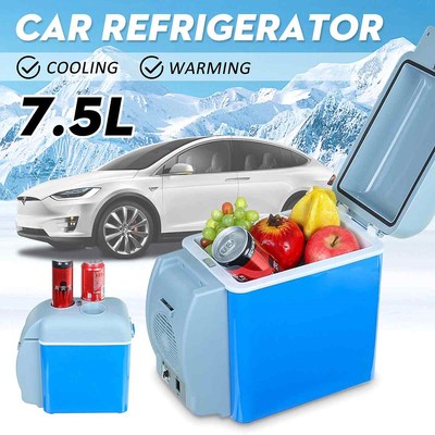12V 7.5L Refrigerator Cooler Warmer Freeze heating Fridge Fo