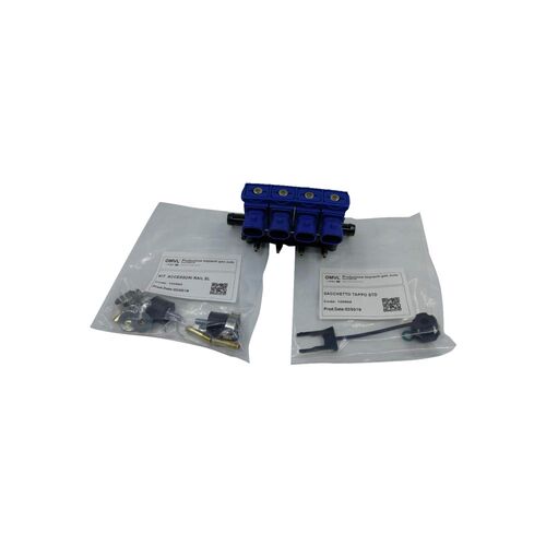 2Ω CNG LPG Injector Rail OMVL REG 4CYL Injectors Rail