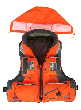 Lixada ni Polyester Life Jacket Swimming Life Vest Fishing V