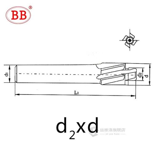 Piloted Counterbore Cutter HSS Flat Bolt Hole Cap Screw Coun