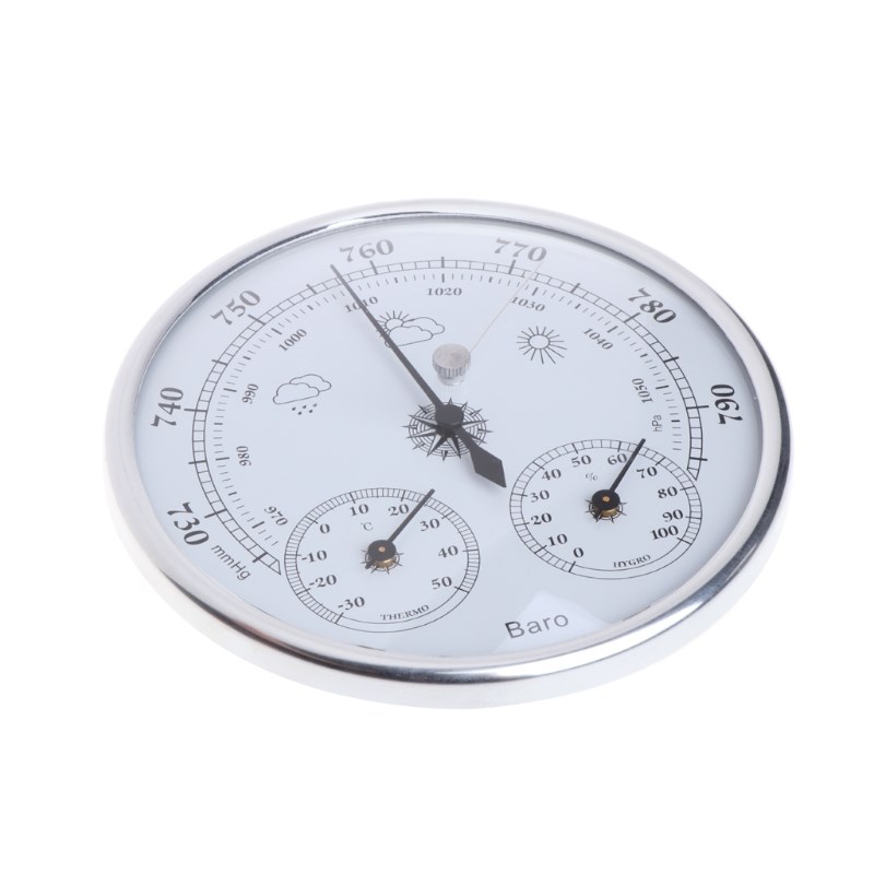 Household Weather Station Barometer Thermometer Hygrometer W